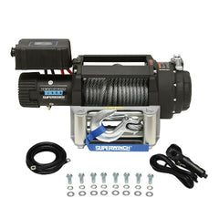 Superwinch 1518000 Tiger Shark 18000 Winch, Textured Black