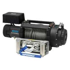 Superwinch 1518000 Tiger Shark 18000 Winch, Textured Black