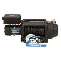 Superwinch 1518001 Tiger Shark 18000SR Winch 12V with Synthetic Rope