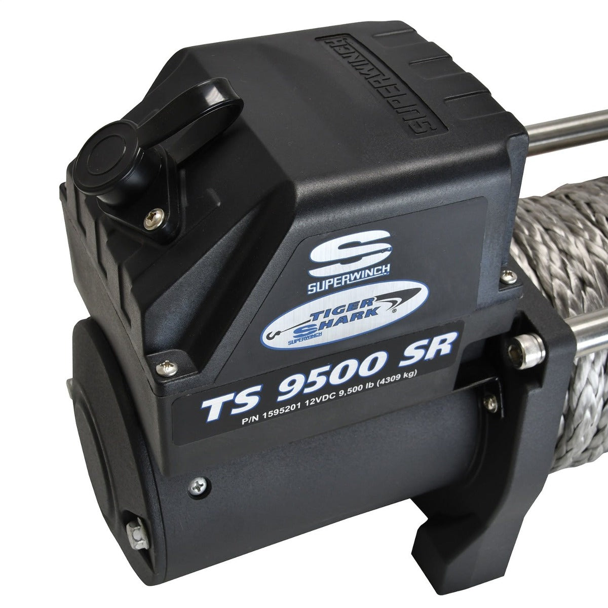 Superwinch 1595201 Tiger Shark 9500 Winch Synthetic
