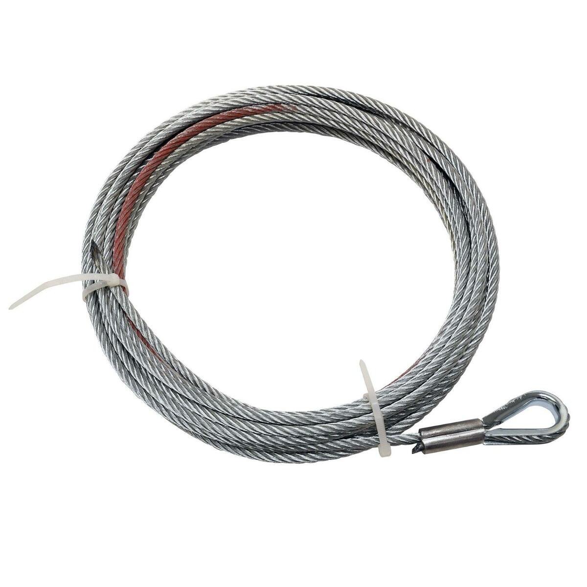 Superwinch 87-42611 Replacement Wire Rope 7/32 diameter x 50 length for Terra 25/35