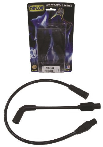 Taylor Cable Products 10033 8mm Spiro-Pro black 21.5/9in custom MC 180