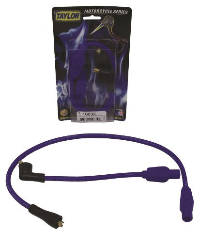 Taylor Cable Products 10632 8mm Spiro-Pro blue 21.5/9in custom MC 180
