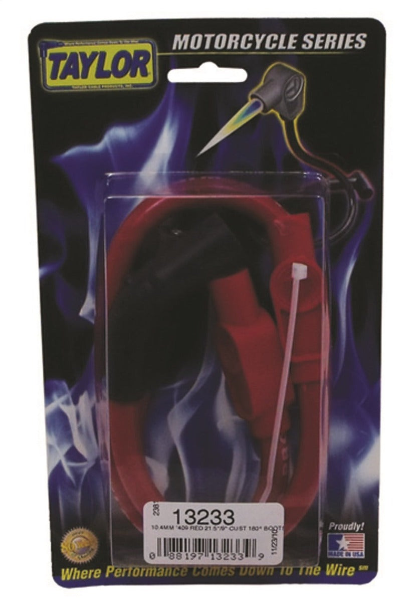 Taylor Cable Products 13233 409 Spiro-Pro red 21.5/9in custom MC 180