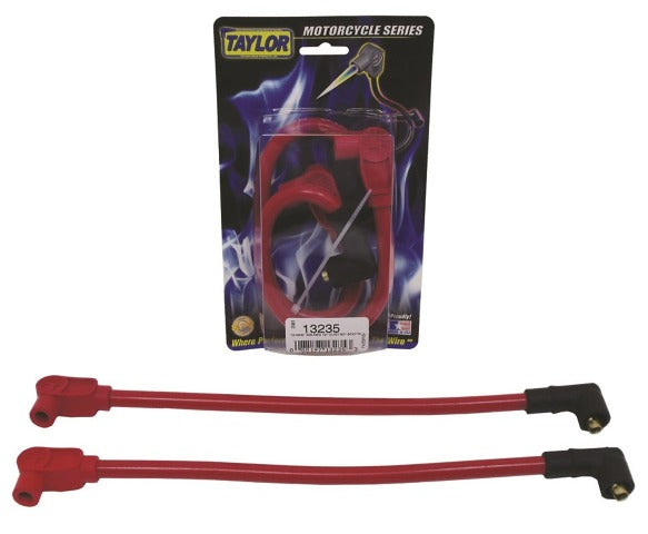 Taylor Cable Products 13235 409 Spiro-Pro red 12in custom MC 90