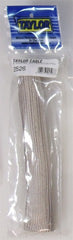 Taylor Cable Products 2526 8in Space Age Boot Protector silver