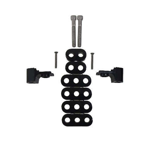 Taylor Cable Products 42504 7-8mm V6 Horizontal Wire Loom Kit black