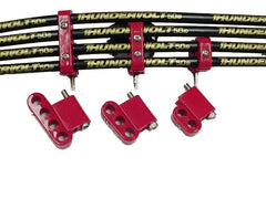 Taylor Cable Products 42522 7-8mm Vertical Wire Loom Kit red