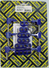 Taylor Cable Products 42561 10.4 Horizontal Wire Loom Kit blue