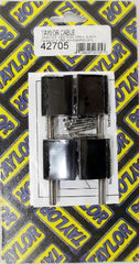Taylor Cable Products 42705 Bracket Vertical 4/Pkg  Black