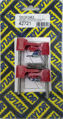 Taylor Cable Products 42721 Bracket Hortizontal 4/Pkg  Red