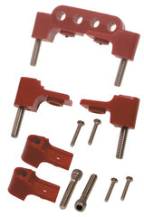 Taylor Cable Products 42721 Bracket Hortizontal 4/Pkg  Red
