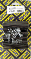 Taylor Cable Products 46003 Spark Plug Boot/Terminal Kit black 180 deg
