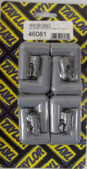 Taylor Cable Products 46081 Spark Plug Boot/Terminal Kit gray 90 deg