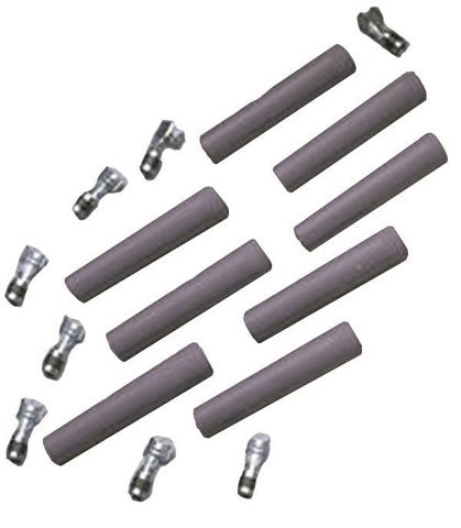 Taylor Cable Products 46083 Spark Plug Boot/Terminal Kit gray 180 deg