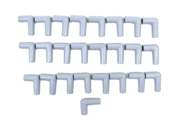Taylor Cable Products 46181 Spark Plug Boot Gray Silicone 90 deg