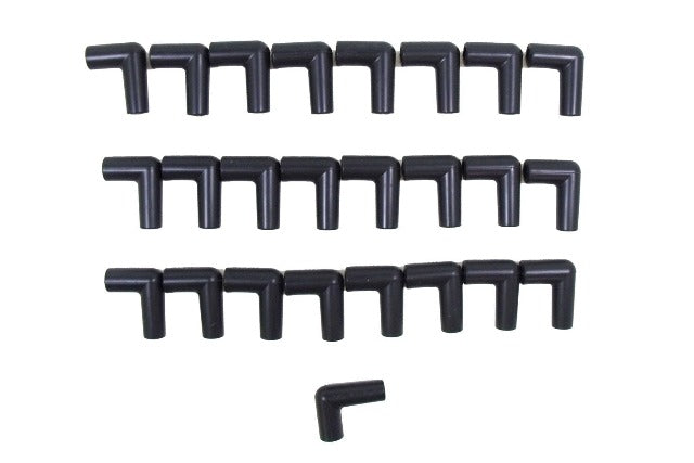Taylor Cable Products 46201 Spark Plug Boot Black Silicone 90 deg