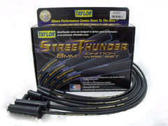 Taylor Cable Products 51007 Streethunder custom 8 cyl black