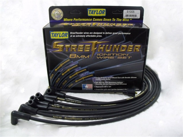 Taylor Cable Products 51018 Streethunder custom 6 cyl black