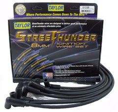 Taylor Cable Products 51039 Streethunder custom 8 cyl black