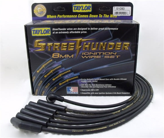 Taylor Cable Products 51090 Streethunder custom 6 cyl black