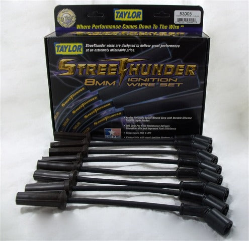 Taylor Cable Products 53005 Streethunder custom 8 cyl LS 11.75 in black
