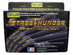 Taylor Cable Products 53044 Streethunder custom 8 cyl black