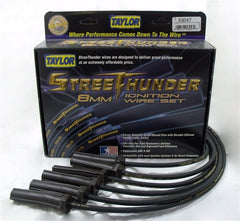 Taylor Cable Products 53047 Streethunder custom 6 cyl black