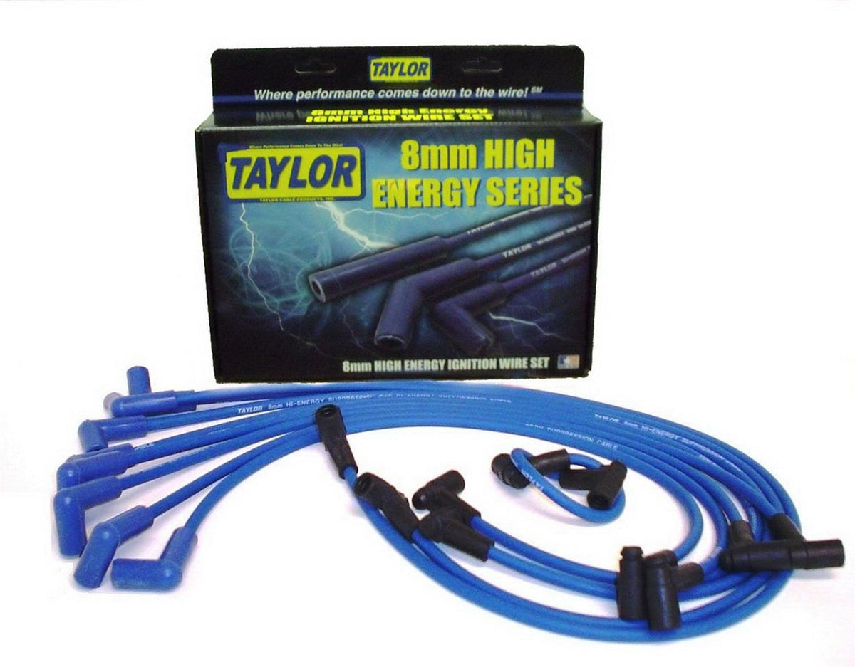 Taylor Cable Products 64602 High Energy RC custom 8 cyl blue