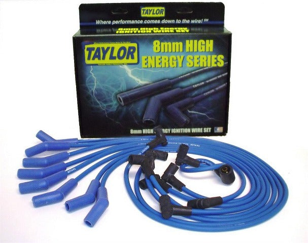 Taylor Cable Products 64604 High Energy RC custom 8 cyl blue