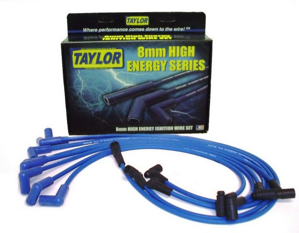 Taylor Cable Products 64606 High Energy RC custom 8 cyl blue
