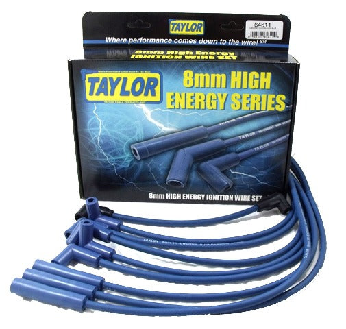 Taylor Cable Products 64611 High Energy RC custom 8 cyl blue