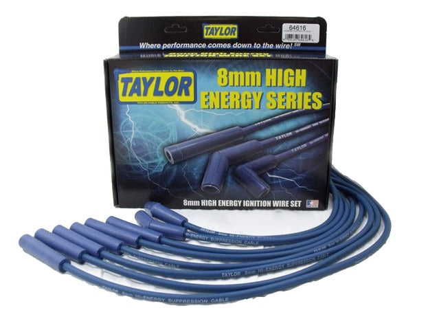 Taylor Cable Products 64616 High Energy RC custom 8 cyl blue