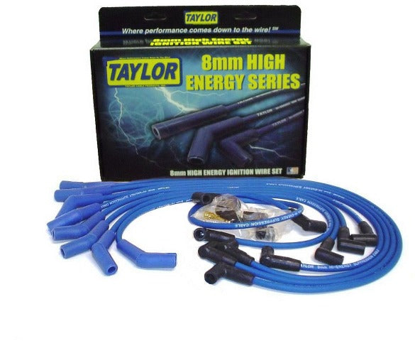 Taylor Cable Products 64663 High Energy RC custom 8 cyl blue