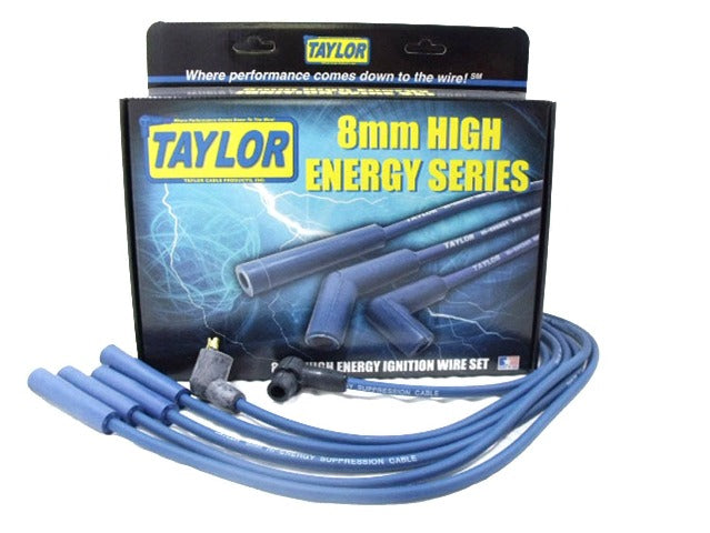 Taylor Cable Products 64667 High Energy RC custom 4 cyl blue