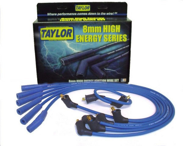 Taylor Cable Products 64674 High Energy RC custom 6 cyl blue