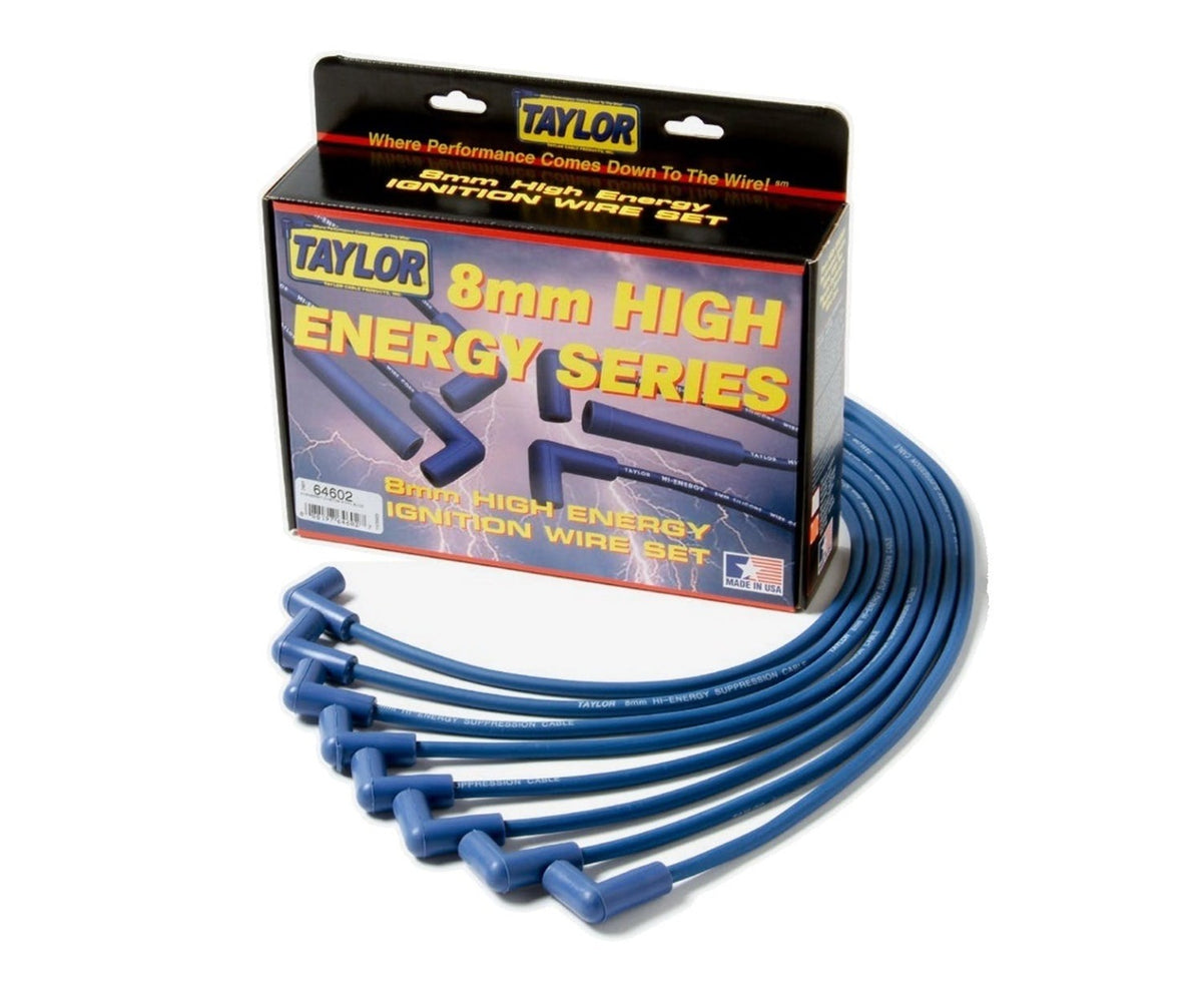 Taylor Cable Products 64691 High Energy RC custom 4 cyl blue