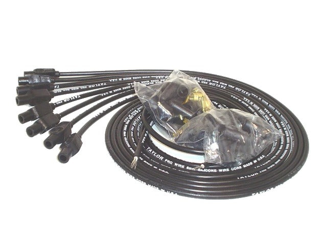 Taylor Cable Products 70054 8mm Pro Wire TCW univ 8 cyl 180 black