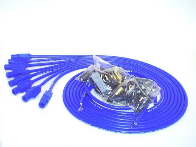 Taylor Cable Products 70655 8mm Pro Wire RC univ 8 cyl 180 blue
