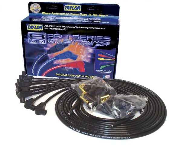 Taylor Cable Products 73051 8mm Spiro-Pro univ 8cyl 90 black