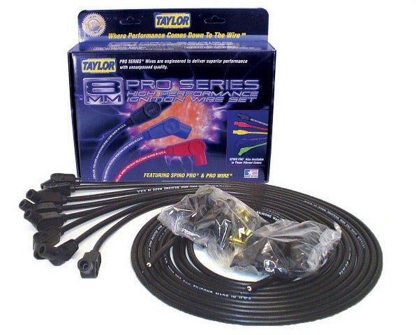 Taylor Cable Products 73053 8mm Spiro-Pro univ 8cyl 135 black