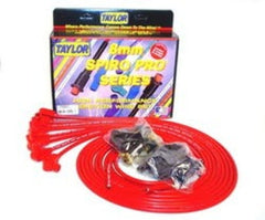 Taylor Cable Products 73251 8mm Spiro-Pro univ 8 cyl 90 red