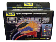 Taylor Cable Products 74024 8mm Spiro-Pro custom 6 cyl black