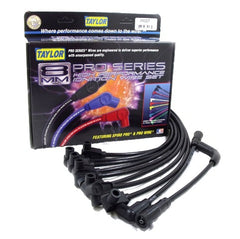 Taylor Cable Products 74027 8mm Spiro-Pro custom 8 cyl black
