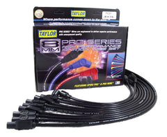 Taylor Cable Products 74051 8mm Spiro-Pro custom 8 cyl black