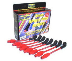 Taylor Cable Products 74244 8mm Spiro-Pro custom 8 cyl red