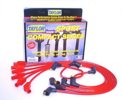 Taylor Cable Products 74290 8mm Spiro-Pro custom 6 cyl red