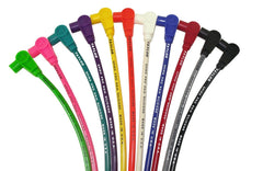 Taylor Cable Products 75051 8mm Spiro Pro Ceramic Boot Universal Wire Set 90deg. Black