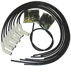 Taylor Cable Products 75053 8mm Spiro Pro Ceramic Boot Universal Wire Set 135deg. Black
