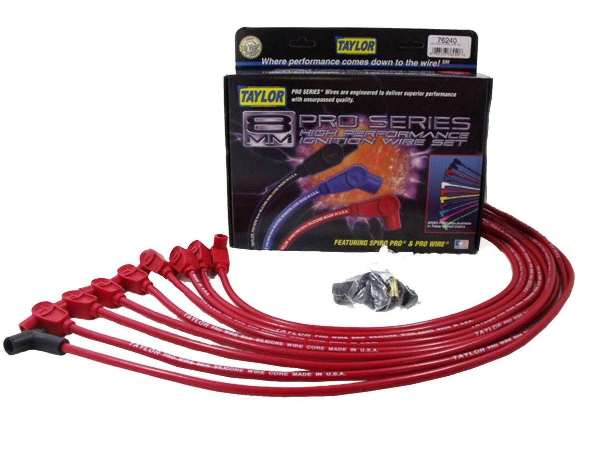 Taylor Cable Products 76240 8mm race fit Pro Wire Wire TCW red